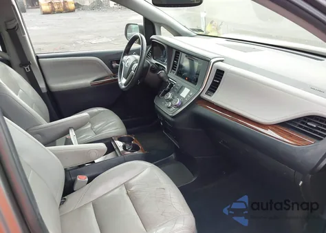 2015 Toyota Sienna Limited Premium 7 Passenger from USA, damaged, VIN 5TDDK3DC4FS116695